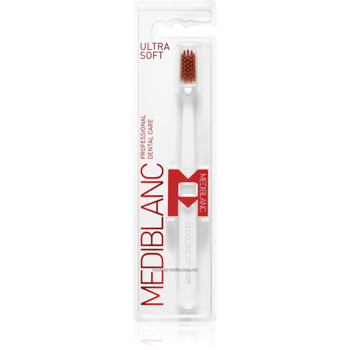 MEDIBLANC 5490 Ultra Soft toothbrush, white
